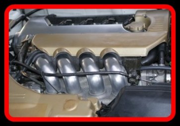 Detailed engine by Fifty Dollar Detail.